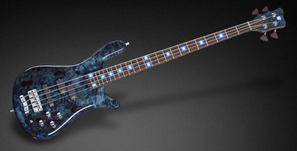 Warwick Custom Shop Streamer LX, 4-String - Dark Blue