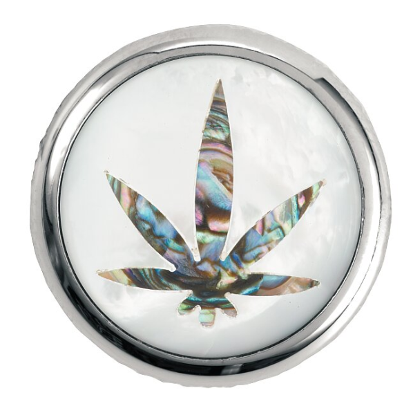 Framus & Warwick - Stacked Potentiometer Dome Knobs, Cannabis Inlay