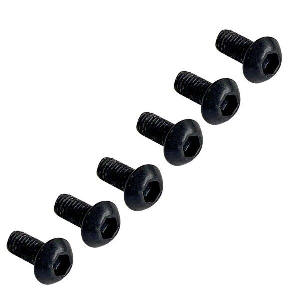 Floyd Rose FRP1SMSB - 1000 Series Pro Saddle Mounting Screws - 6 pcs. - Black