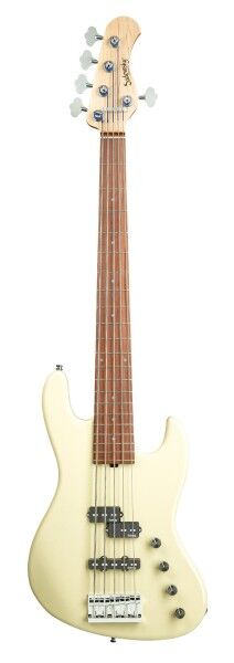 Sadowsky MetroLine 21-Fret Verdine White Signature Bass, Red Alder Body, 5-String - Solid Olympic White High Polish