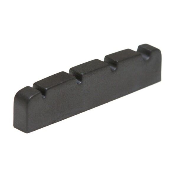 Black TUSQ XL LT-1200-10 - Bass Nut, Flat, Slotted, 4-String - Luthier's Pack, 10 pcs.
