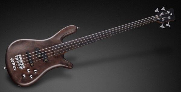 Warwick Teambuilt Pro Series Streamer LX, 4-String - Nirvana Black Transparent Satin