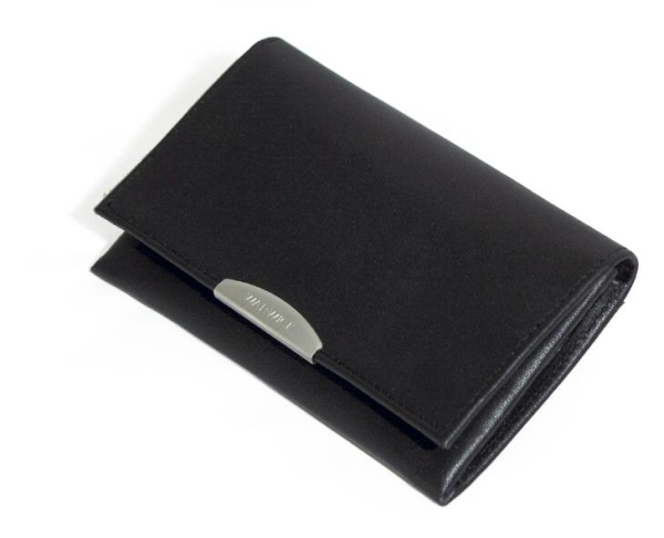 Warwick Traveling Wear - Genuine Leather Wallet ('Ceres', Small) - Black