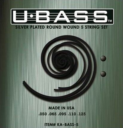 Kala U-Bass Silver-Plated Roundwound String Sets