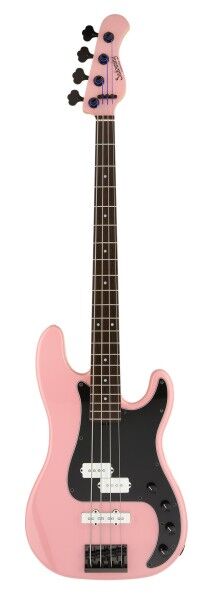 Sadowsky Custom Shop 21-Fret Hybrid P/J Bass, 4-String - Solid Shell Pink High Polish - 21-4207