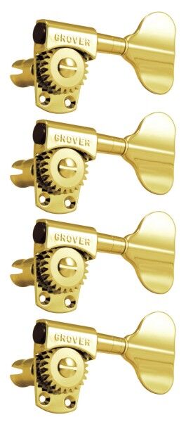 Grover 145 Series - Titan Electric Bass Machines - Bass Machine Heads, 4-in-Line