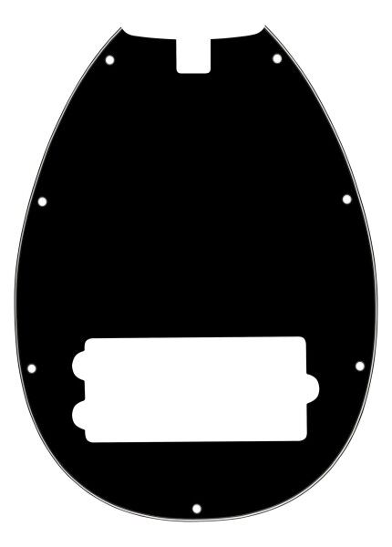Sadowsky Parts - 21-Fret M-Style Bass Pickguard - 5 String