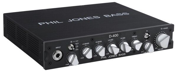 Phil Jones Bass D-400 Compact Bass Amp Head - Bass Amp, 350 Watt