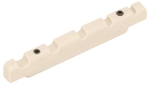 Sadowsky Parts Just-A-Nut III, 5-String, 44.5 mm (1.75") - White Tedur