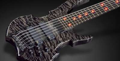 Warwick Custom Shop Vampyre, 6-String - Nirvana Black