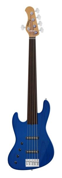Sadowsky MasterBuilt 21-Fret Standard J/J Bass, Red Alder Body, Lefthand, 5-String, Fretless