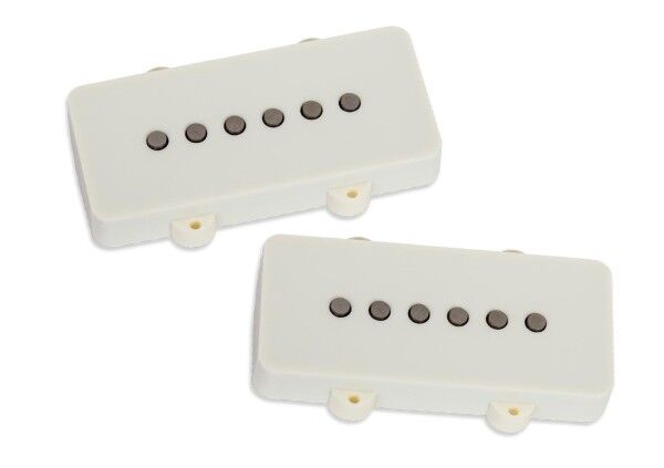Seymour Duncan Hot Jazzmaster Silencer Pickup Set - Parchment Cover
