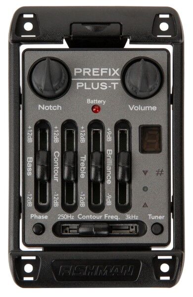 Warwick Parts - Fishman Prefix Plus-T Electronics and Piezo Pickup, 4-String