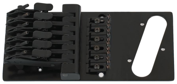 Hipshot T- Style Retrofit Bridge, 4-Hole Mount, 3 compensated Saddles - Chrome