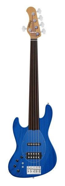 Sadowsky MasterBuilt 21-Fret Vintage M/J Bass, Swamp Ash Body, Lefthand, 5-String, Fretless