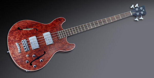 Warwick Masterbuilt Star Bass II Bubinga, 4-String - Natural Transparent Satin