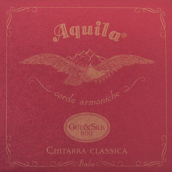 Aquila 73C - Gut & Silk 800, Classical Guitar / Historical Guitar String Set - Low Tension