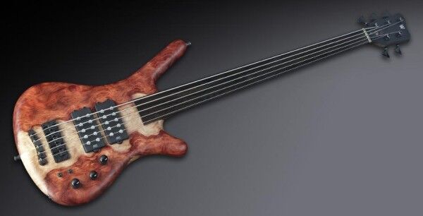 Warwick Custom Shop Corvette $$, 5-String - Natural Oil Finish - 13-2465