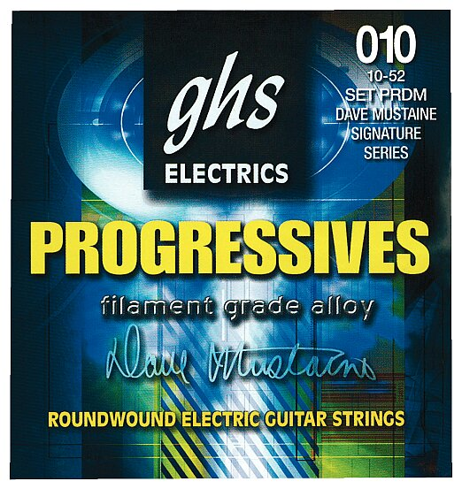 GHS Progessives Roundwound Electric Guitar String Sets