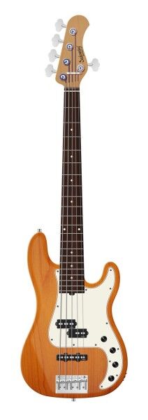 Sadowsky MasterBuilt 21-Fret Hybrid P/J Bass, Red Alder Body, Morado Fingerboard, 5-String - Honey Violin Transparent Satin