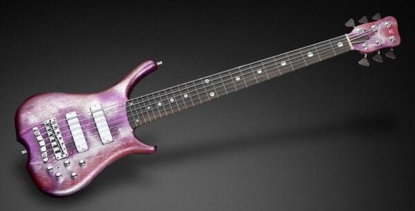 Warwick Custom Shop Infinity, 6-String - French Violet Faded Chrome - 16-3079