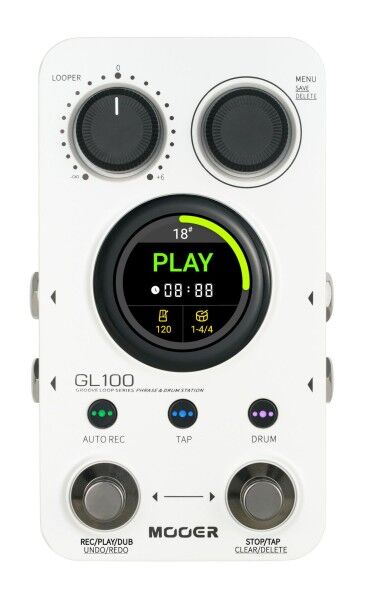 Mooer GL100 Groove Loop Series Phrase and Drum Station