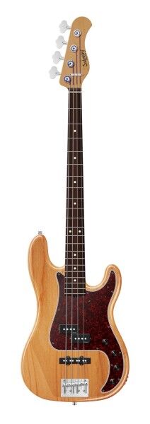 Sadowsky MasterBuilt 21-Fret Hybrid P/J Bass, Red Alder Body, Morado Fingerboard, 4-String - Natural Transparent High Polish