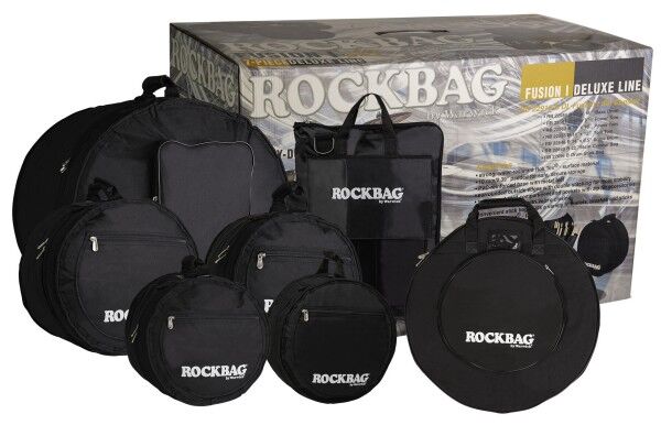 RockBag - Deluxe Line - Drum Flat Pack Fusion I Bag Set