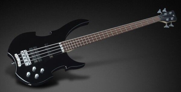 Warwick RockBass Vampyre Dark Lord, 4-String, F#BEA Tuning - Solid Black High Polish