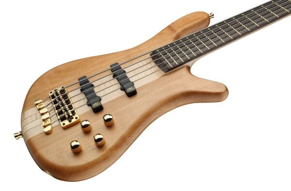 Warwick Teambuilt Pro Series Streamer Stage I, 5-String - Natural Transparent Satin