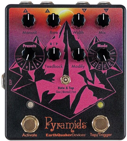 EarthQuaker Devices Pyramids "Solar Eclipse" - Stereo Flanging Device