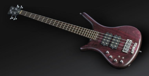 Warwick Masterbuilt Corvette $$ NT Ash, Lefthand, 4-String - French Violet Transparent Satin