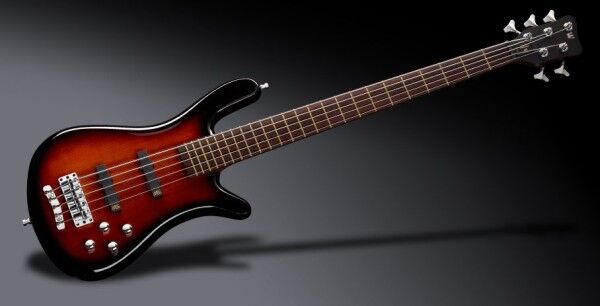 Warwick Teambuilt Pro Series Streamer LX 5-String - Vintage Sunburst Transparent High Polish