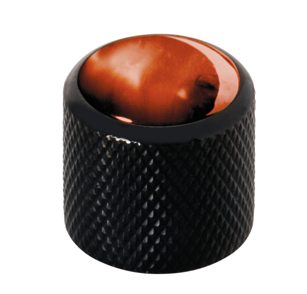 Framus & Warwick - Potentiometer Dome Knobs, Brown Perloid Cap