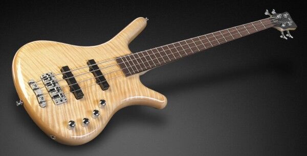 Warwick RockBass Corvette Premium, 4-String - Natural Transparent High Polish