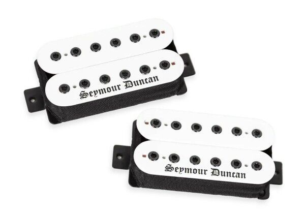 Seymour Duncan Black Winter Humbucker - Pickup Set - Blackened White
