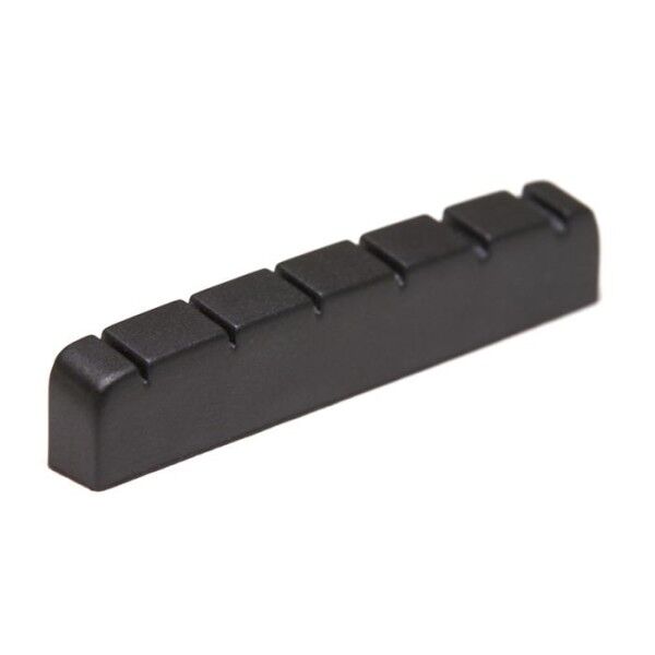 Black TUSQ XL LT-6000-10 - G- Style Guitar Nut, Flat, Slotted, Jumbo - Luthier's Pack, 10 pcs.