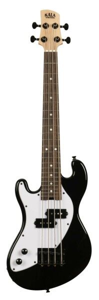 U-Bass Solid Body 4-String, Jet Black, Fretted, Lefthand, with Bag