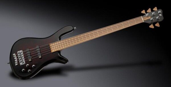 Warwick Custom Shop Streamer LX, 5-String - Colorstorm Burgundy Black Burst High Polish - 19-4113