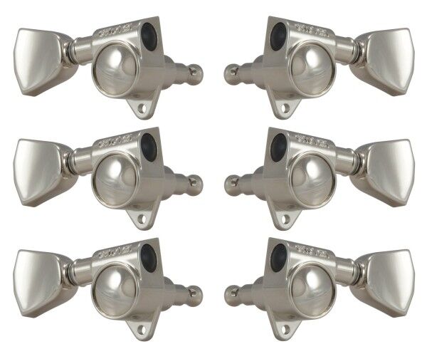 Grover 102 Series - Original Rotomatics with Crown Button - Guitar Machine Heads, 3 + 3