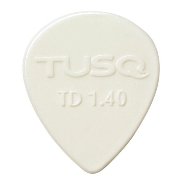 TUSQ - Tear Drop Picks, Refill Pack, 72 pcs., white, 1.40 mm