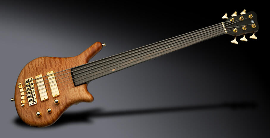 Warwick Custom Shop Thumb NT, 6-String - Fretless - Natural Oil Finish -  20-4168