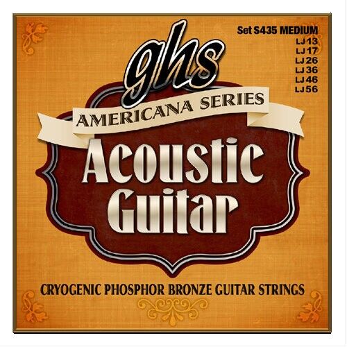 GHS Americana Acoustic Guitar String Sets