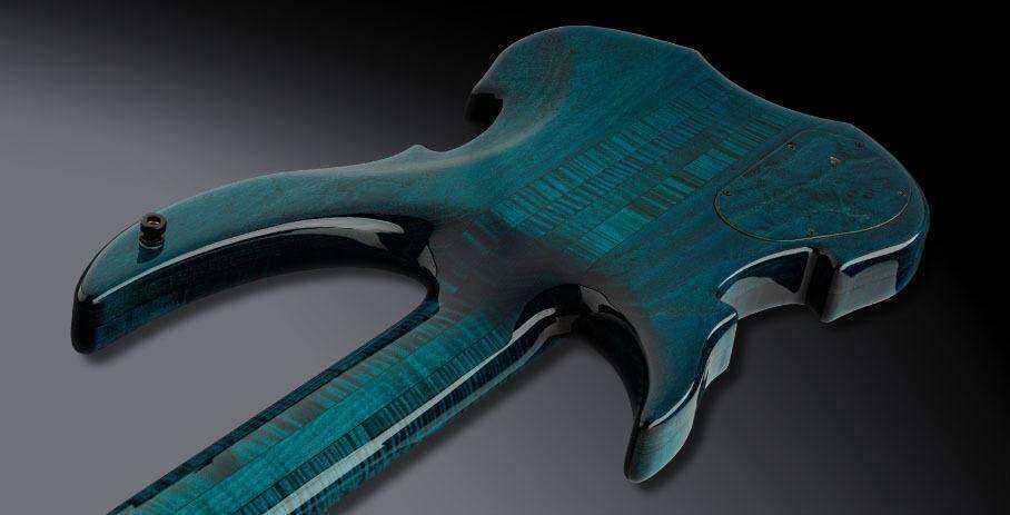 Warwick Custom Shop Vampyre, 5-String - Deep Cerulean Blue
