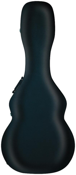 RockCase - Standard Line - Jazz Guitar Hardshell Case (Jumbo / 12-String Jumbo / AZ-10), Arched Lid, Curved - Black