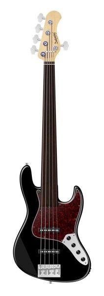 Sadowsky MetroLine 21-Fret Vintage J/J Bass, Red Alder Body, 5-String, Fretless