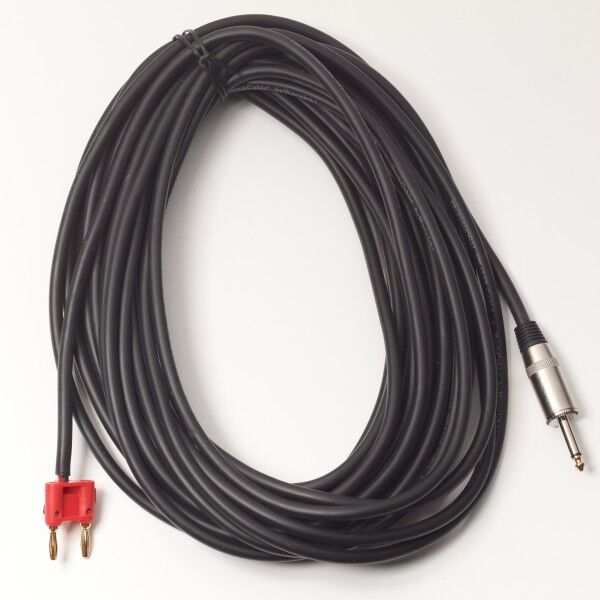 RockCable Speaker Cable - Banana Plug (4 mm) / straight TS Plug (6.3 mm)