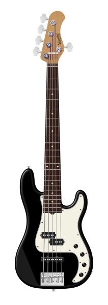 Sadowsky MasterBuilt 21-Fret Hybrid P/J Bass, Red Alder Body, Morado Fingerboard, 5-String - Solid Black Satin