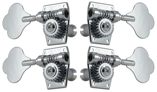 Grover 142N Vintage Bass Machines - Bass Machine Heads, 2 + 2