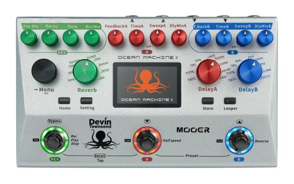 Mooer Ocean Machine II - Devin Townsend Signature Dual Delay & Reverb